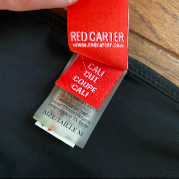 EUC MED Red Carter $200 Dream Weaver Black 2pc Bikini Top & Bottom - Picture 9 of 16